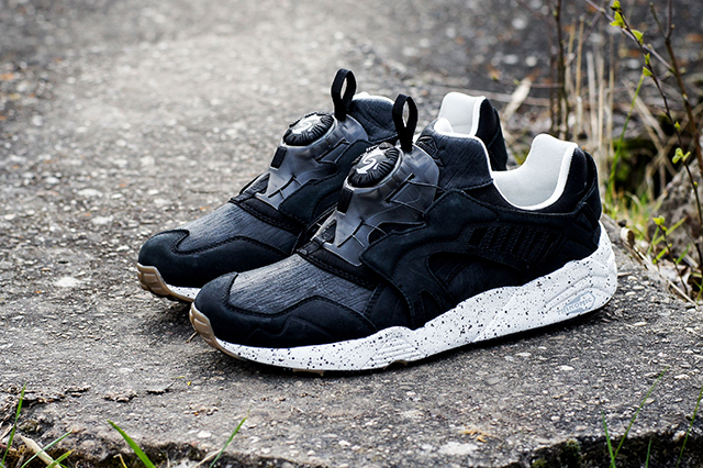 PUMA Trinomic Disc Black White