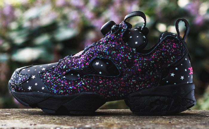 X-GIRL x Reebok Insta Pump Fury Confetti