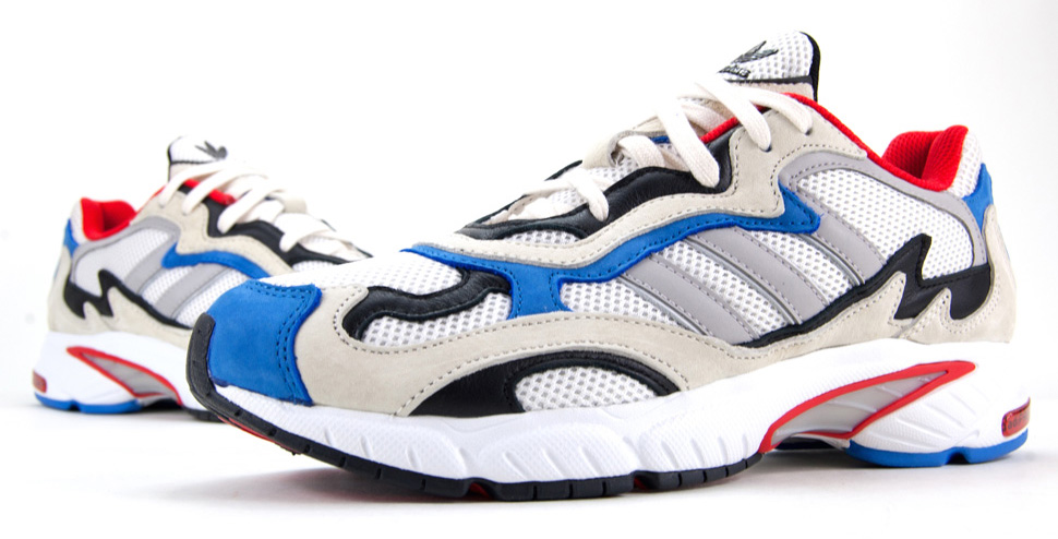 adidas Temper Run Beige Red Blue