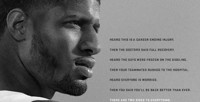 Paul George The Best is Next Nike Ad