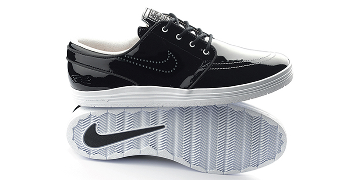 85IVE2 x Nike SB Lunar Stefan Janoski Patent Leather