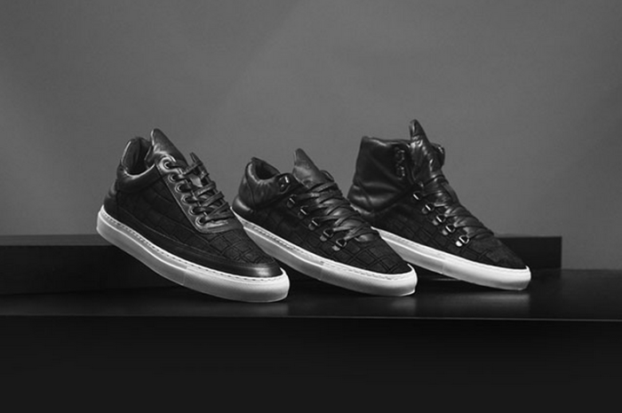 Filling Pieces Black Croc Collection