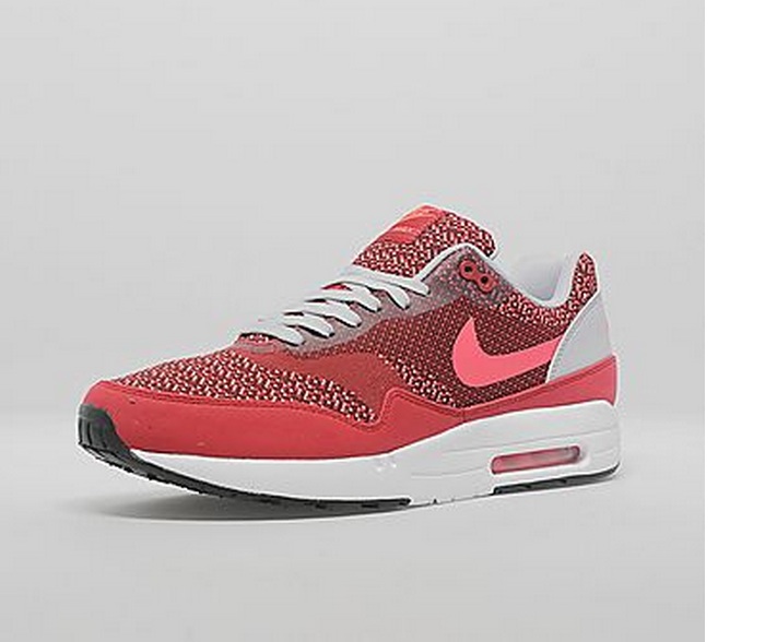 Nike Air Max 1 Jacquard Gym Red Laser Crimson Light Crimson