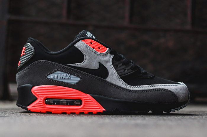 Nike Air Max 90 Ash Total Crimson