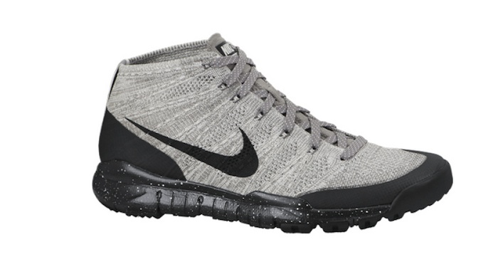 Nike Flyknit Trainer Chukka FSB Light Charcoal Black Dark Grey