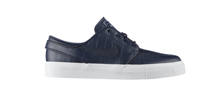 Nike SB Zoom Stefan Janoski Leather QS Blue Croc