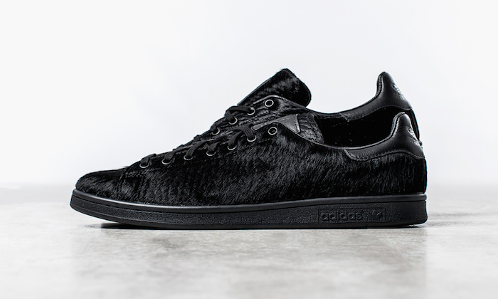 Opening Ceremony x adidas Originals Stan Smith Black Pony Hair