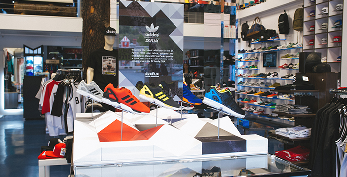 adidas Originals ZX Flux Exhibit at BAIT