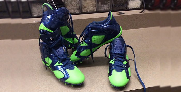 Air Jordan 6 Cleat Earl Thomas PE