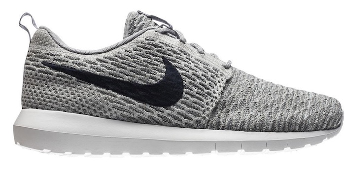 Nike Flyknit Roshe Run Light Charcoal