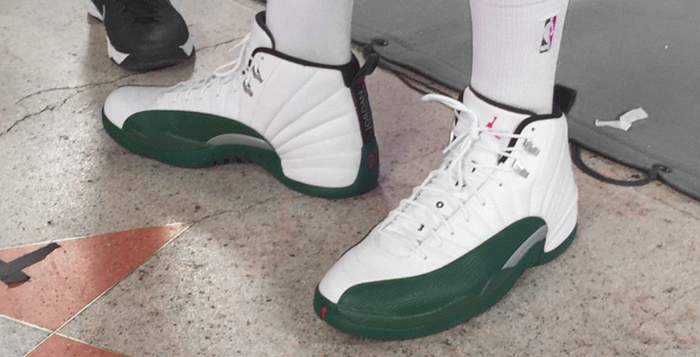 Jabari Parker Air Jordan 12 "Bucks" PE