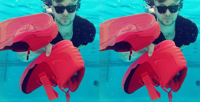 John Geiger is giving away sneakers