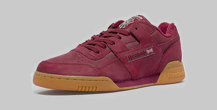 Reebok Workout Low Burgundy/Gum size? Exclusive