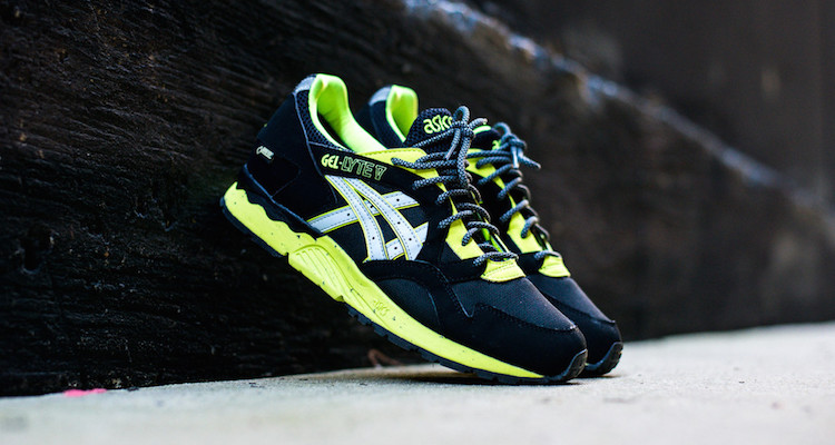 ASICS Gel Lyte V "Gore Tex" Black/Volt