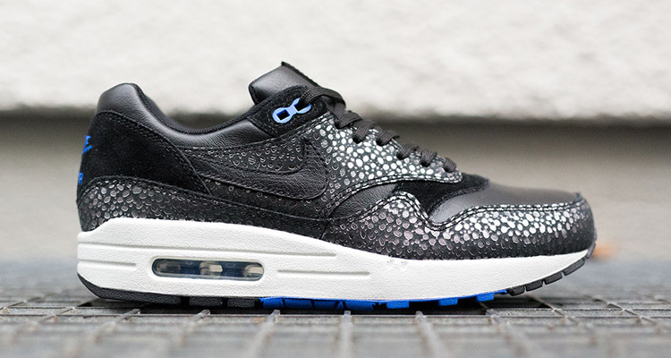 Nike Air Max 1 Deluxe Safari Black Silver