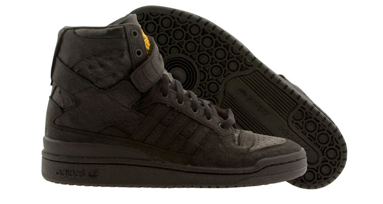 adidas Forum Hi Ostrich Black Gold