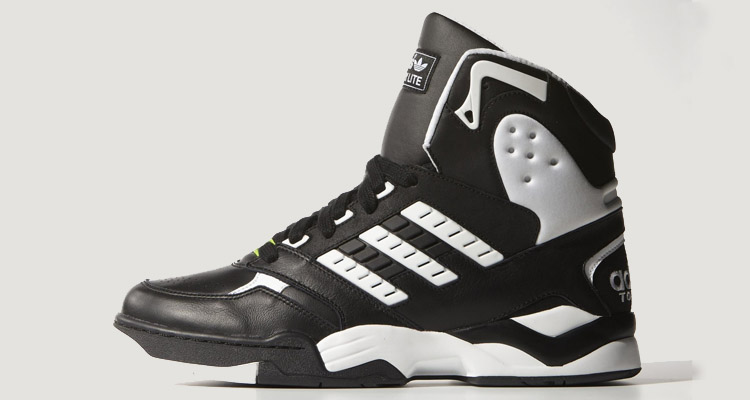 adidas torsion artillery lite hi black white