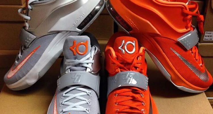 nike kd 7 texas pe