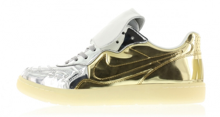 nike tiempo 94 liquid metal gold silver