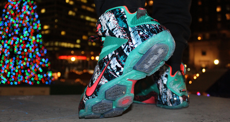 Nike LeBron 12 Christmas On-Foot Preview