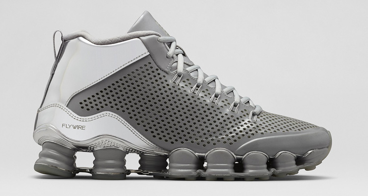 Nike Shox TLX Mid SP Silver Chrome