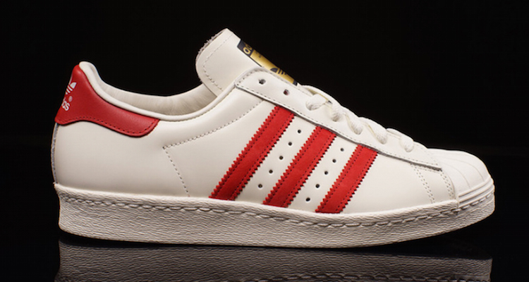 adidas Originals Superstar 80s Deluxe White/Red