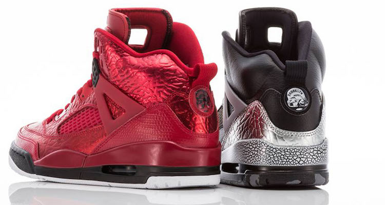 Jordan Spizike Liquid Metal iD Samples