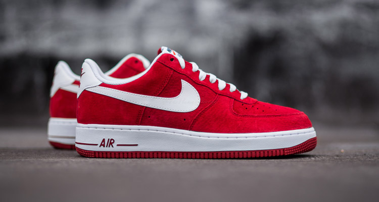 Nike Air Force 1 Low Gym Red Suede