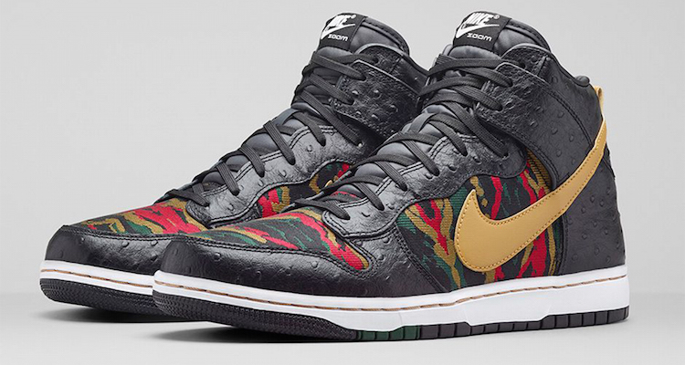 Nike Dunk High CMFT Premium Ostrich/Camo Release Date