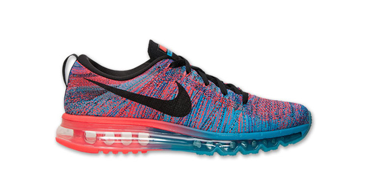 Nike Flyknit Air Max Blue Lagoon/Bright Crimson 620469-401