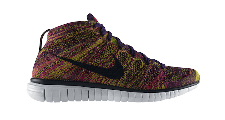 Nike Free Flyknit Chukka Grand Purple/Fireberry