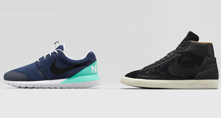 Nike Lab Roshe Run NM W and Mo Wax Blazer