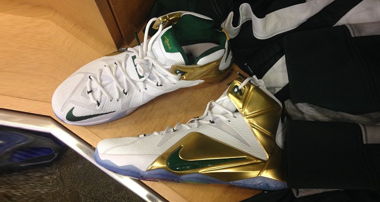 Nike LeBron 12 Michigan State Alternate PE