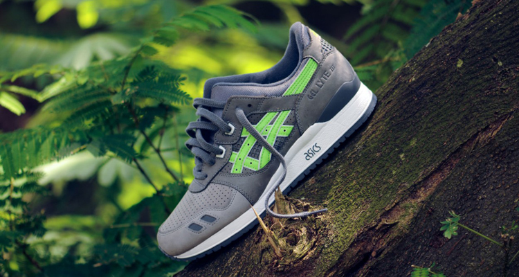 Ronnie Fieg x ASICS Gel Lyte III Super Green for Bradley Carbone