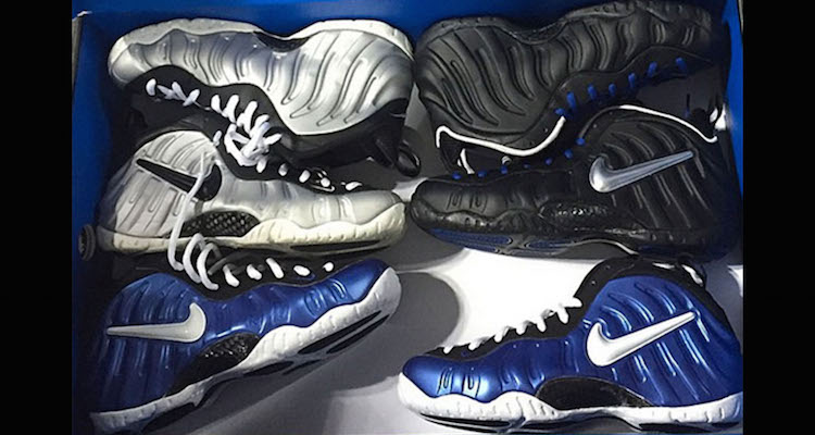 Unreleased Nike Air Foamposite Pro Samples