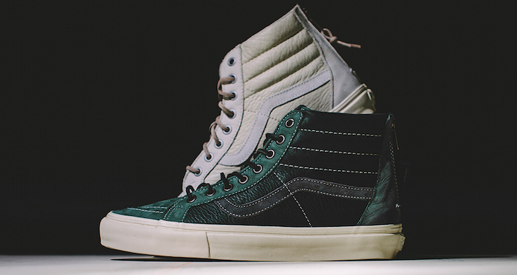 Vans Vault Sk8-Hi Reissue Zip LX Sycamore & Light Grey