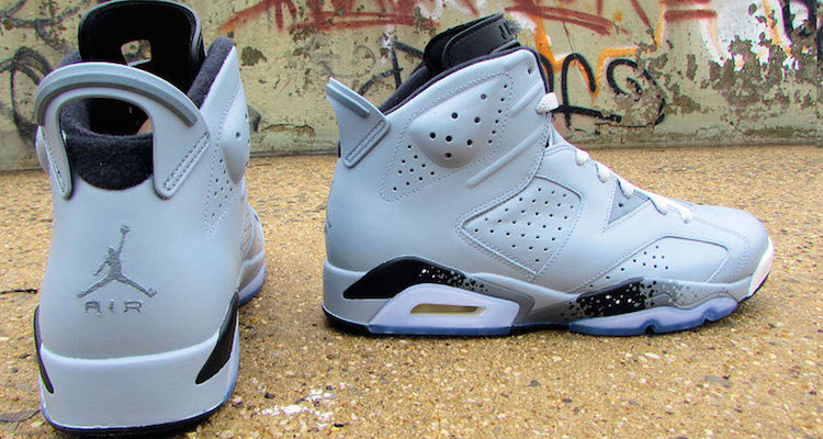 Air Jordan 6 Haze Grey Custom