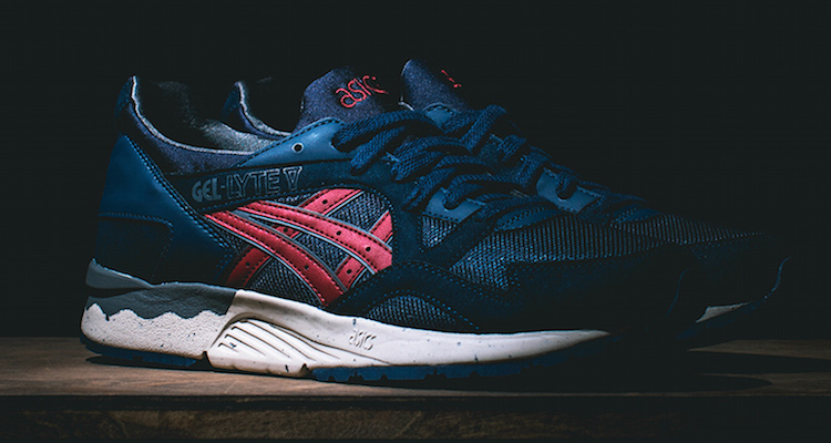 ASICS Gel Lyte V Navy/Burgundy Another Look