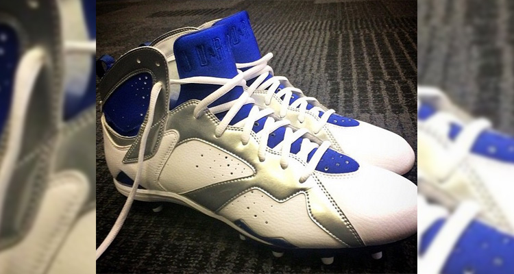 Cowboys Air Jordan 7 PE for Dez Bryant