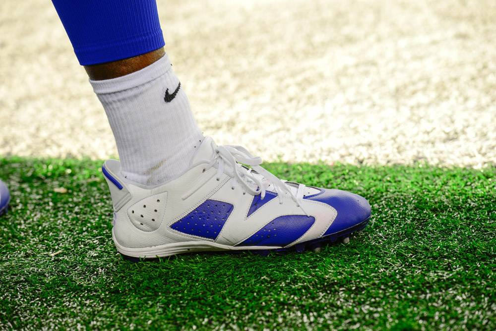 Dez Bryant's PE Air Jordan 6 Low Cleats