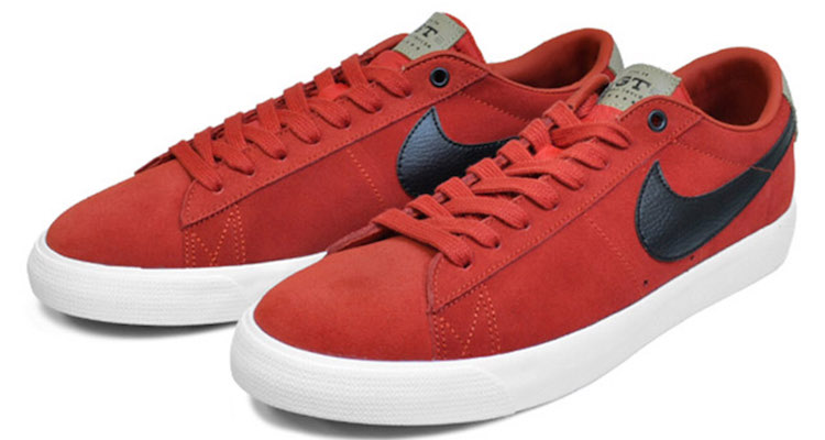 Grant Taylor x Nike SB Blazer Low Cinnabar