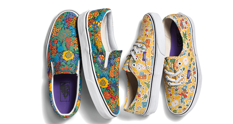 Liberty x Vans Spring 2015 Women's Collection