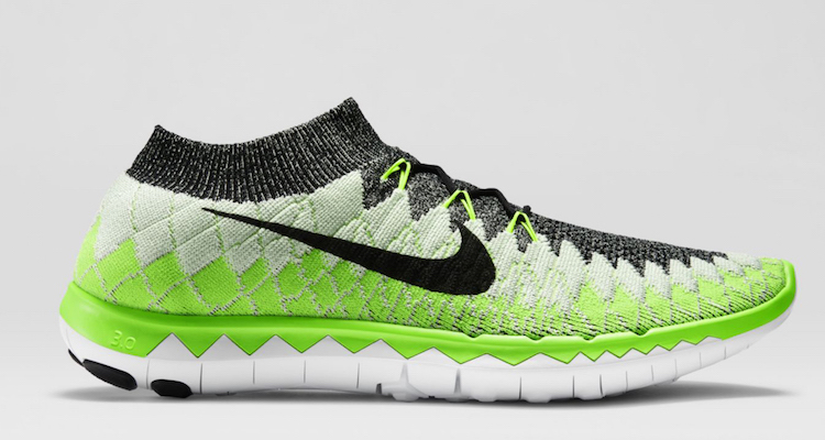 Nike Free 3.0 Flyknit Electric Green