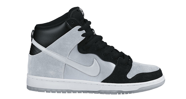 Nike SB Dunk High Black/Metallic Silver