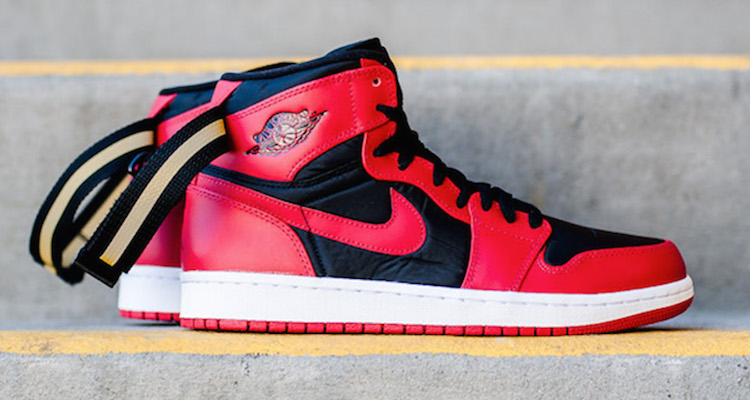 Air Jordan 1 High Strap Black/Gym Red