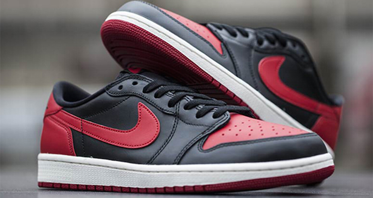 Air Jordan 1 Low OG Black/Varsity Red-White Another Look