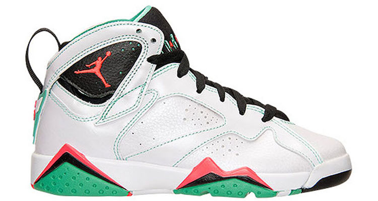 Air Jordan 7 GS White/Infrared-Black Release Date