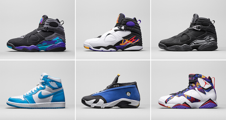 Jordan Brand Holiday 2015 Retro Lineup