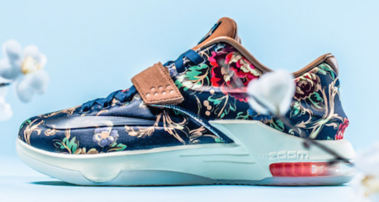 Nike KD 7 Floral Detailed Images