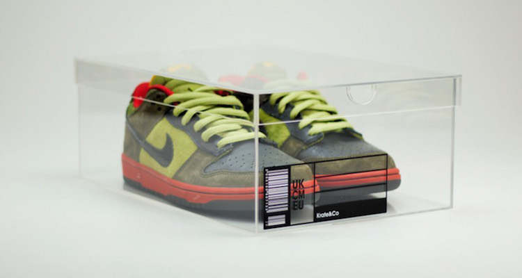 Check out Krate & Co's Clear Sneaker Display Krates